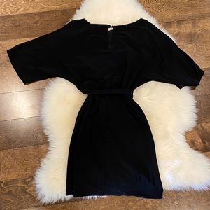 Jessica Simpson Tie-waist Black Minidress | Size S